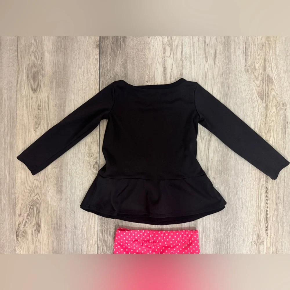 Nike Black and Pink Toddler Outfit